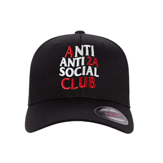 Anti Anti-2A Social Club Black Hat FlexFit