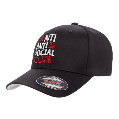 Anti Anti-2A Social Club Black Hat FlexFit