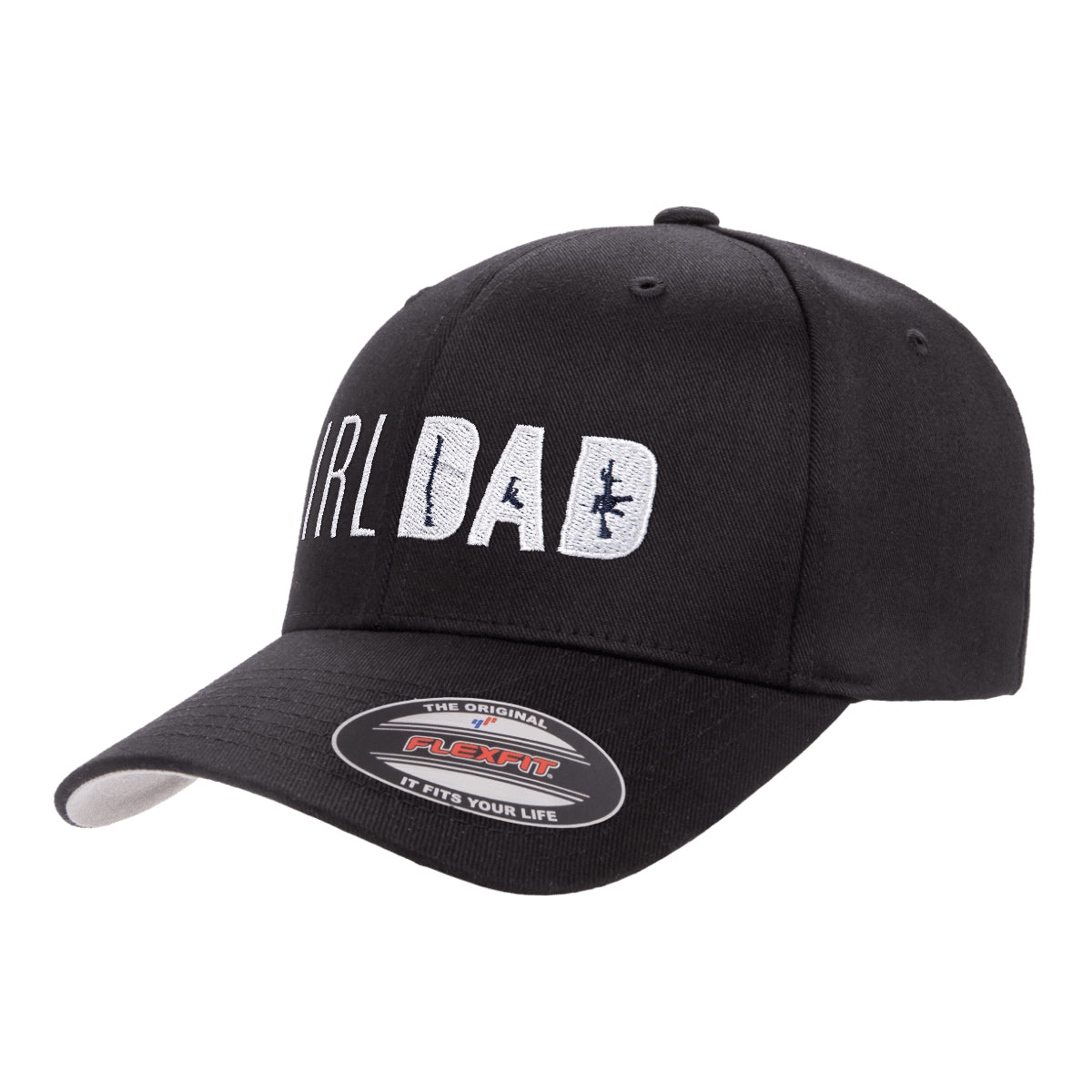 Gun Owning Girl Dad Embroidered Hat FlexFit
