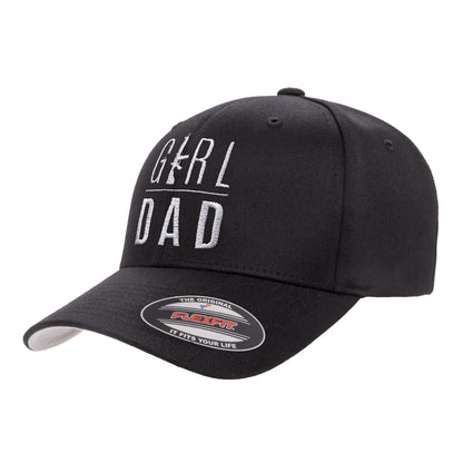 Gun Owning Girl Dad V2 Embroidered Hat FlexFit