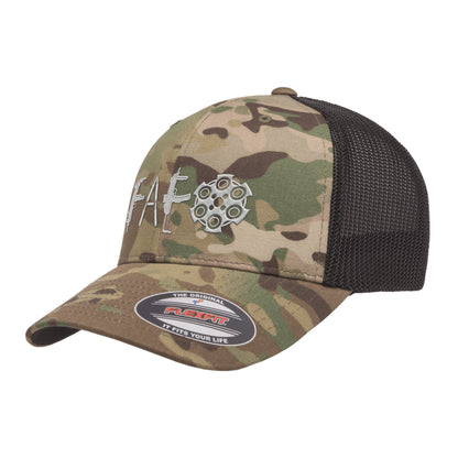 F Around & Find Out FAFO Embroidered Tactical Arid Flexfit Fitted Hat