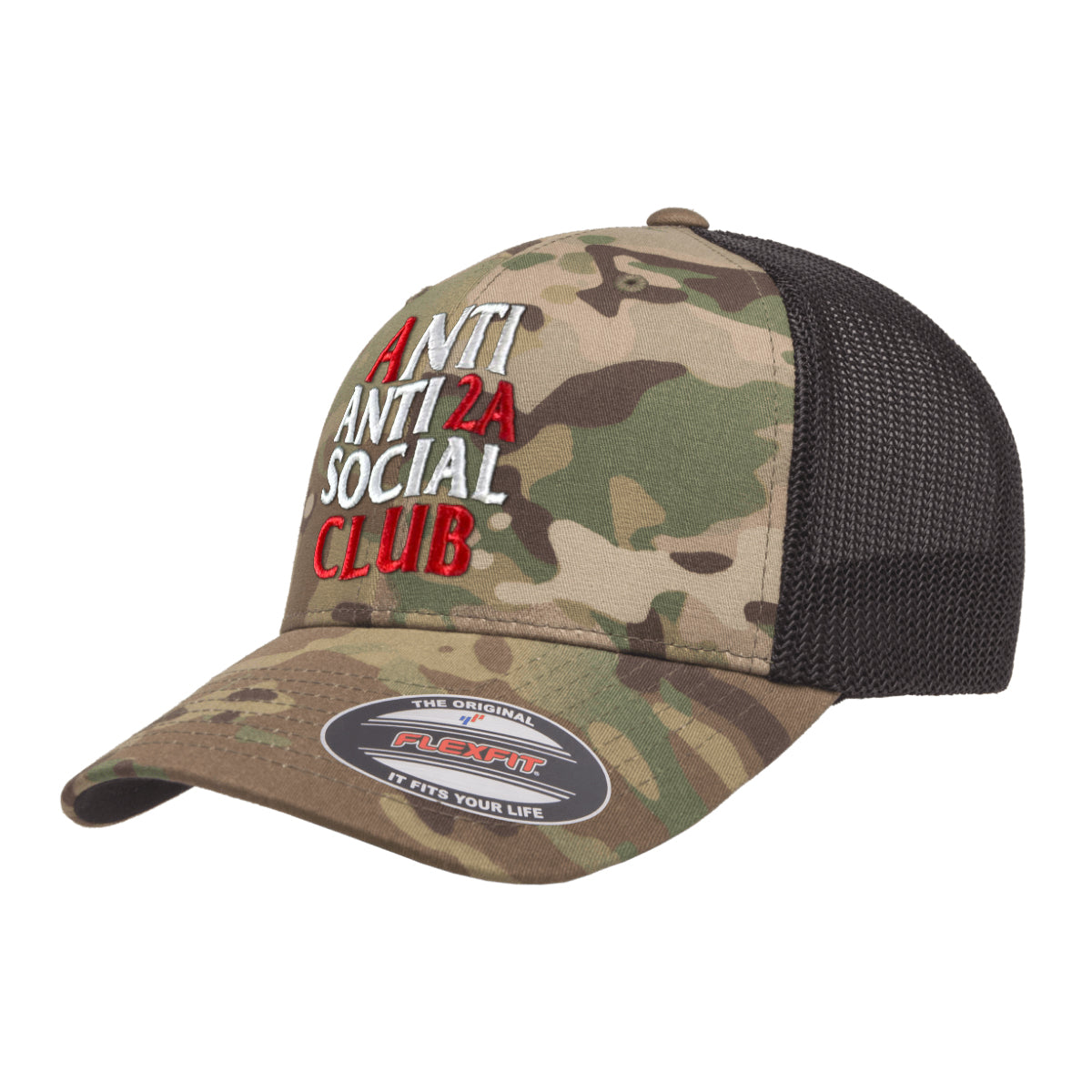 Anti Anti-2A Social Club Tactical Arid Flexfit Fitted Hat