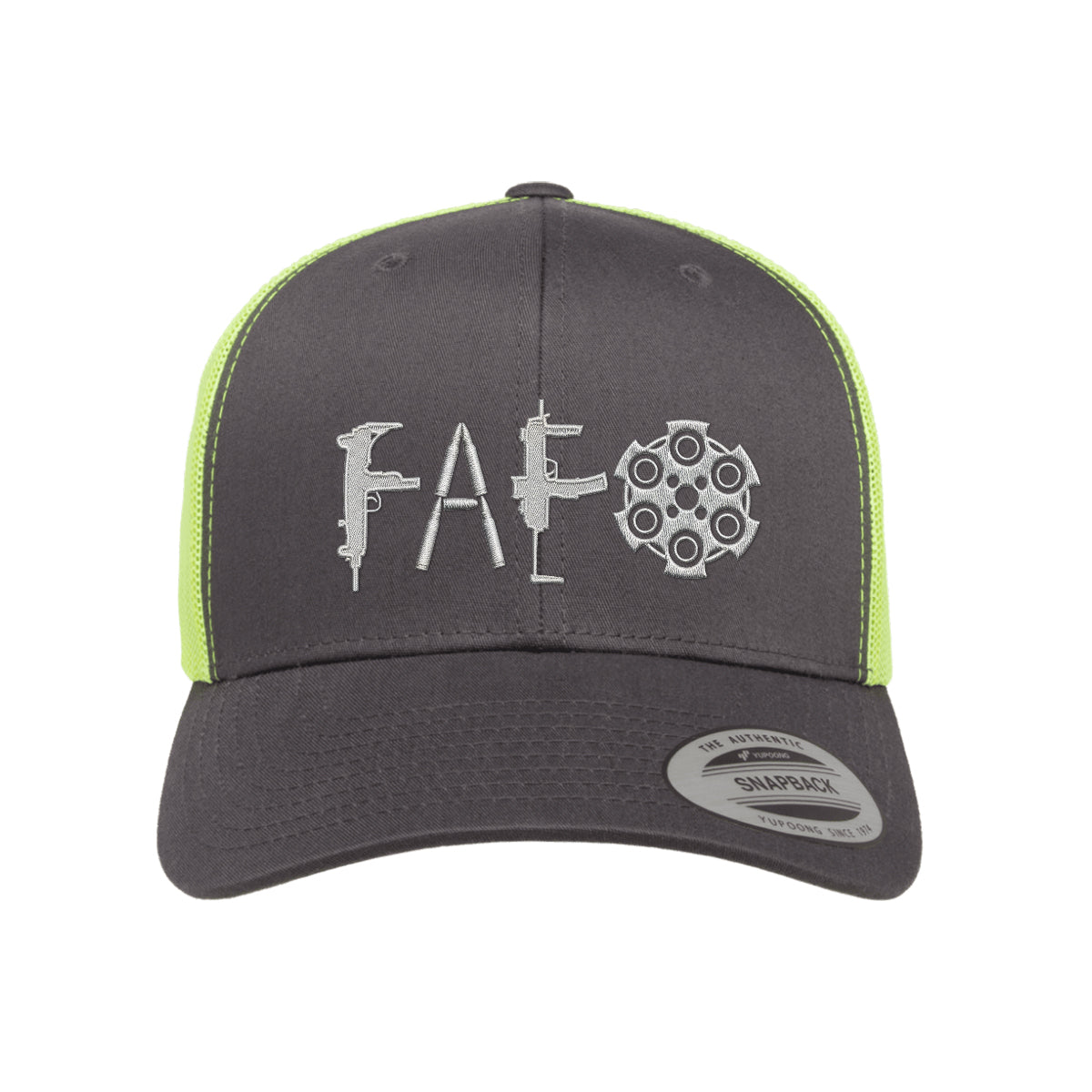F Around & Find Out FAFO Embroidered Trucker Hat