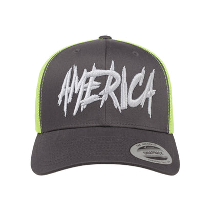 AMERICA Embroidered Trucker Hat