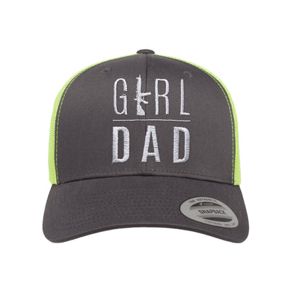 Gun Owning Girl Dad V2 Embroidered Trucker Hat