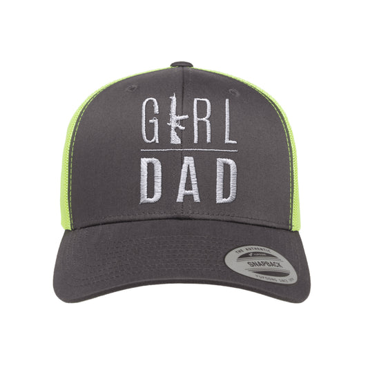 Gun Owning Girl Dad V2 Embroidered Trucker Hat