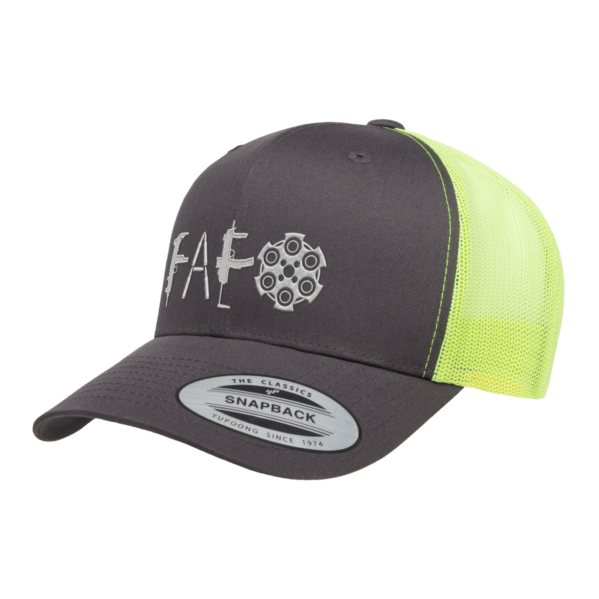 F Around & Find Out FAFO Embroidered Trucker Hat