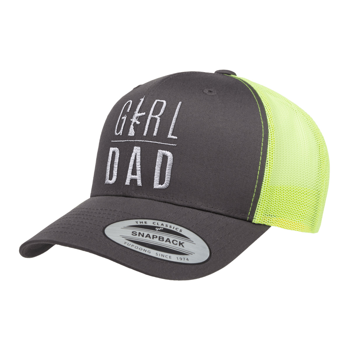 Gun Owning Girl Dad V2 Embroidered Trucker Hat