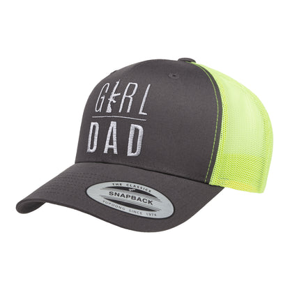 Gun Owning Girl Dad V2 Embroidered Trucker Hat