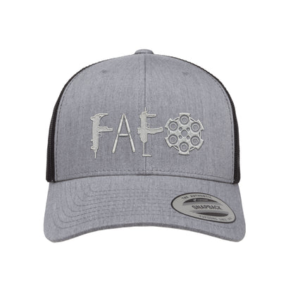 F Around & Find Out FAFO Embroidered Trucker Hat