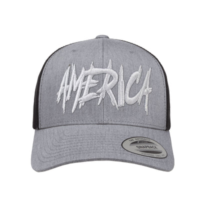 AMERICA Embroidered Trucker Hat