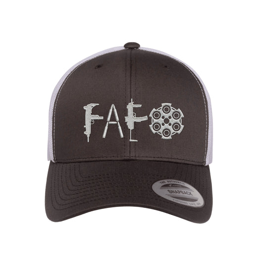 F Around & Find Out FAFO Embroidered Trucker Hat
