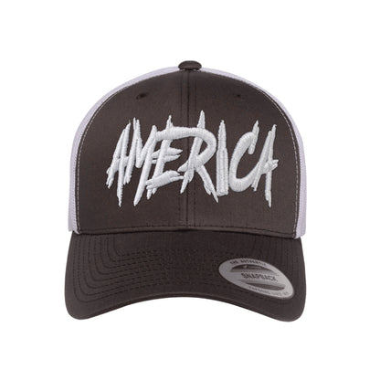AMERICA Embroidered Trucker Hat