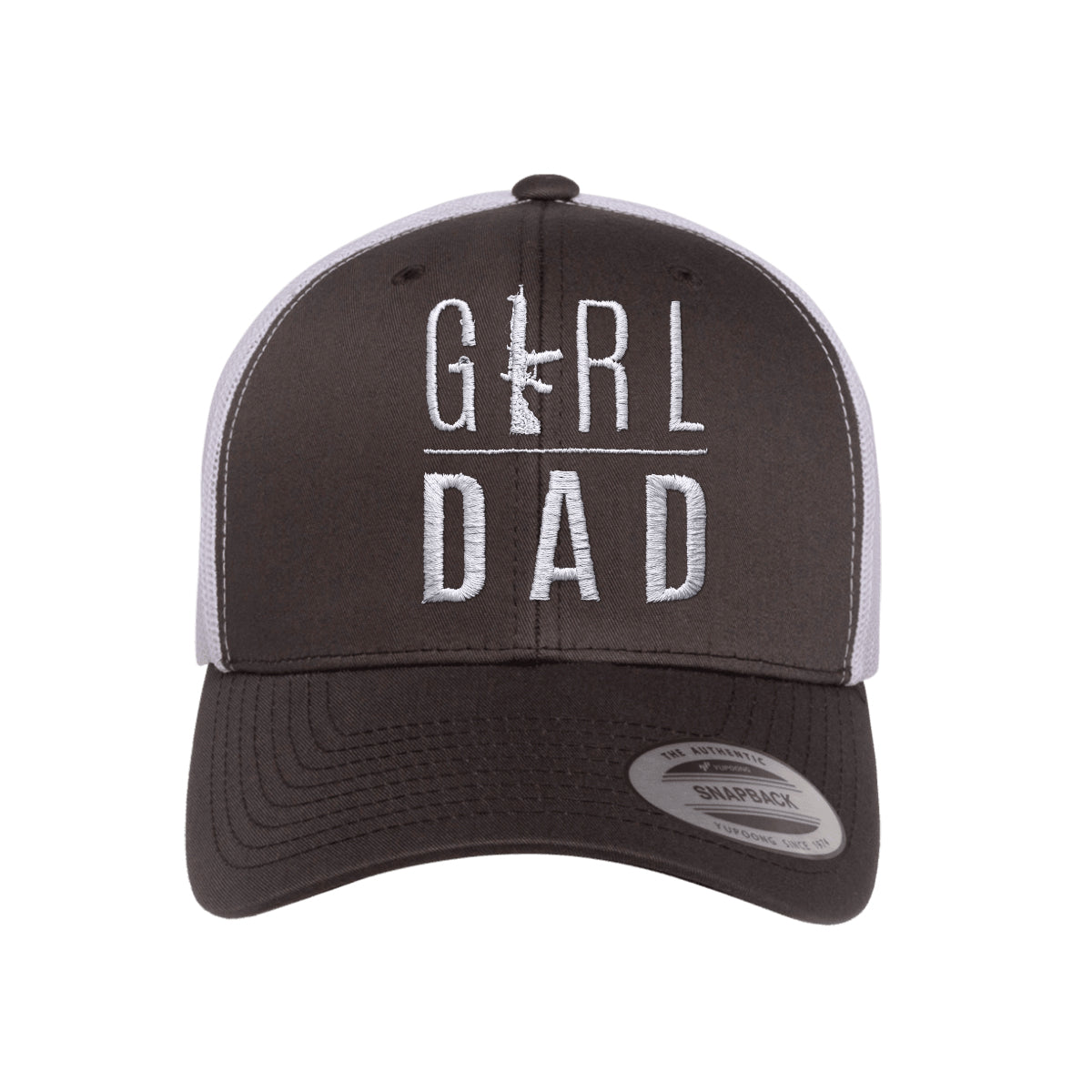 Gun Owning Girl Dad V2 Embroidered Trucker Hat
