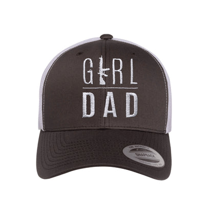 Gun Owning Girl Dad V2 Embroidered Trucker Hat