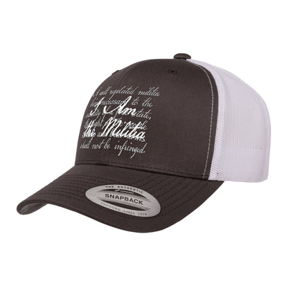 I Am The Militia Embroidered Trucker Hat