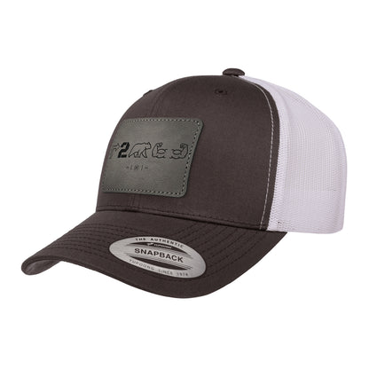 Right To Bear Arms Leather Patch Trucker Hat