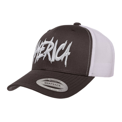 AMERICA Embroidered Trucker Hat
