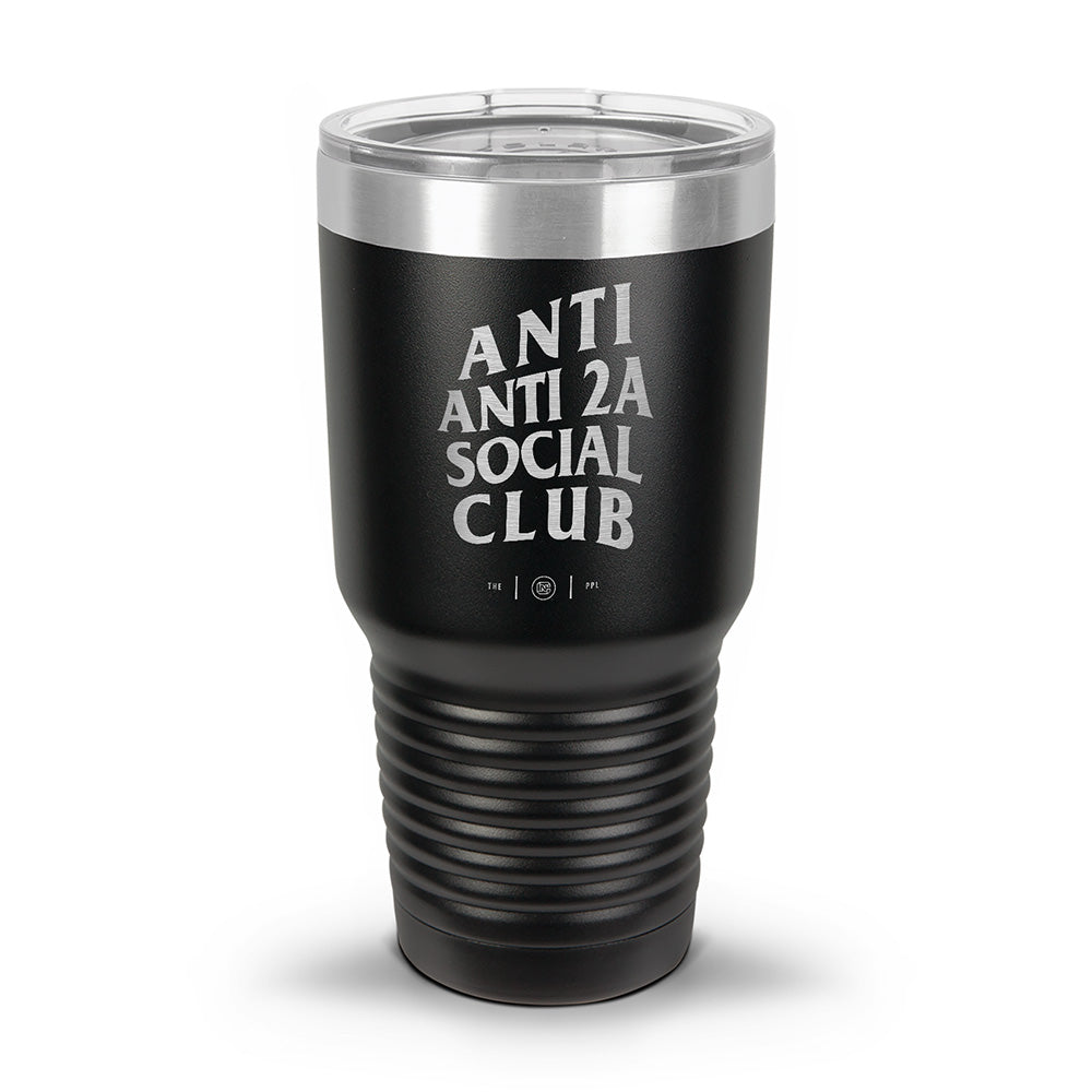 Anti Anti-2A Social Club Laser Etched 30oz/20oz Tumbler