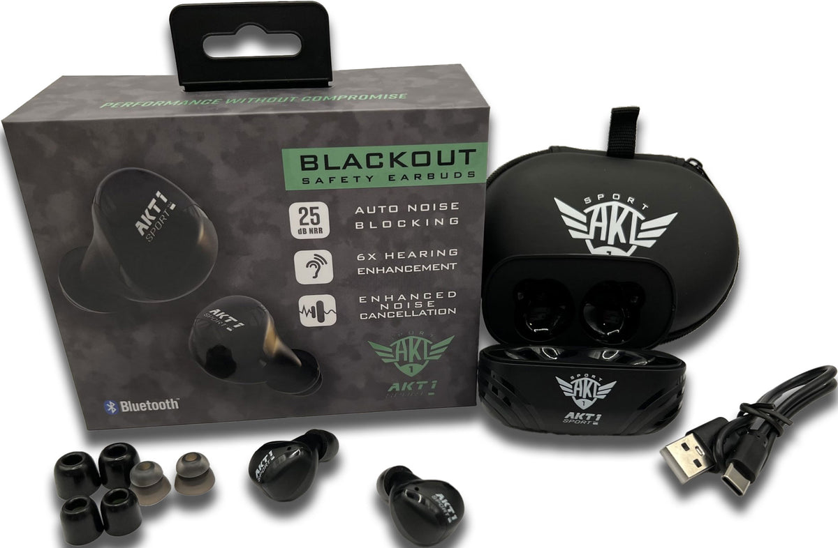 Blackout Wireless In Ear Hearing Protection With Bluetooth By AKT1 ...
