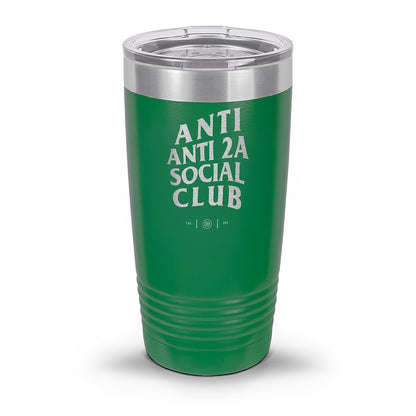 Anti Anti-2A Social Club Laser Etched 30oz/20oz Tumbler