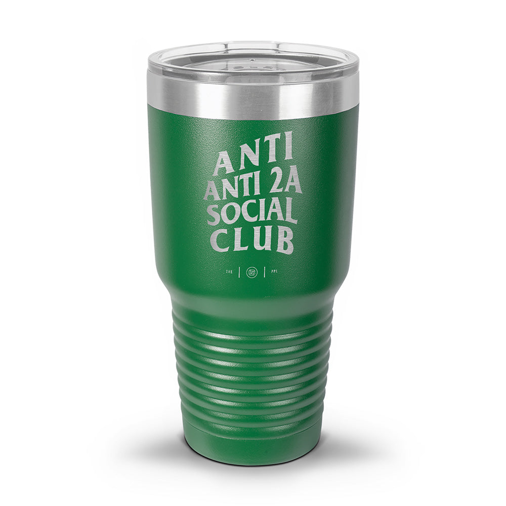 Anti Anti-2A Social Club Laser Etched 30oz/20oz Tumbler