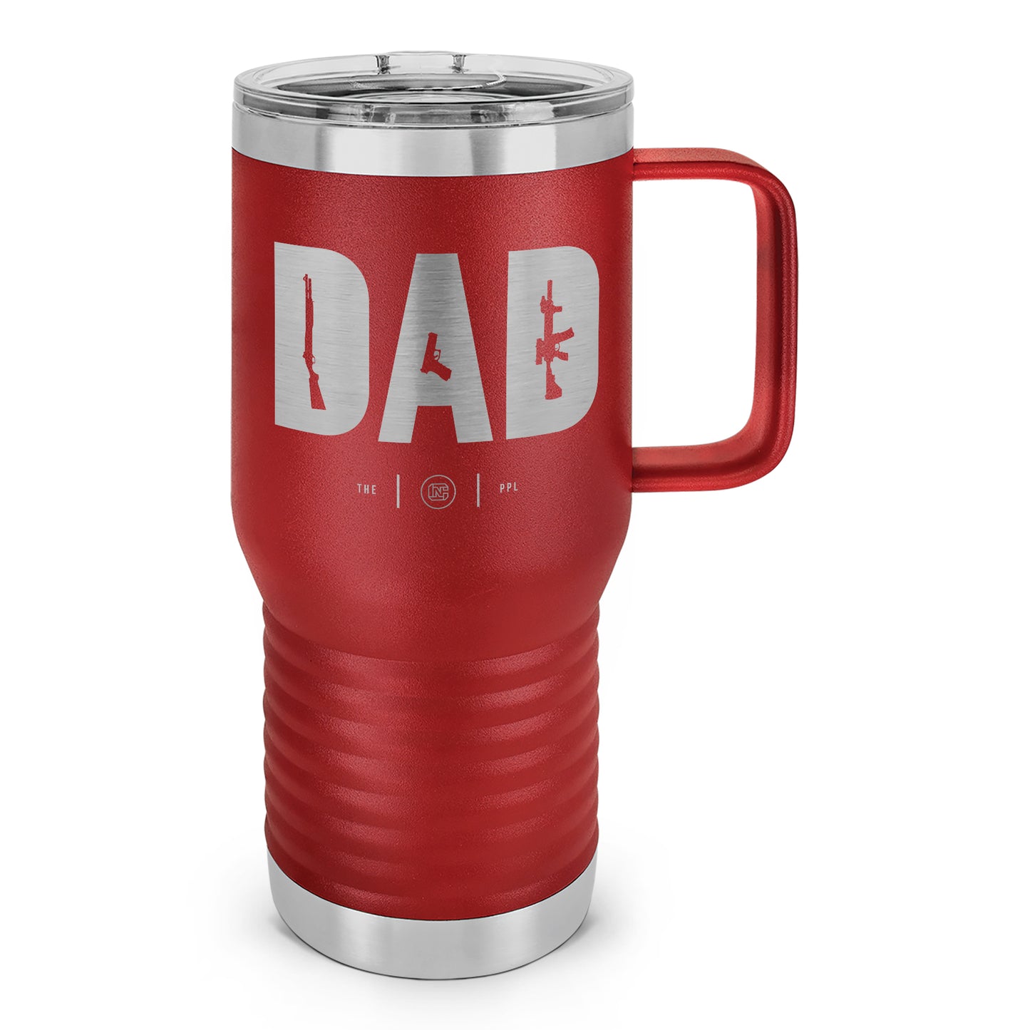 Dad Laser Etched 20oz Travel Mug