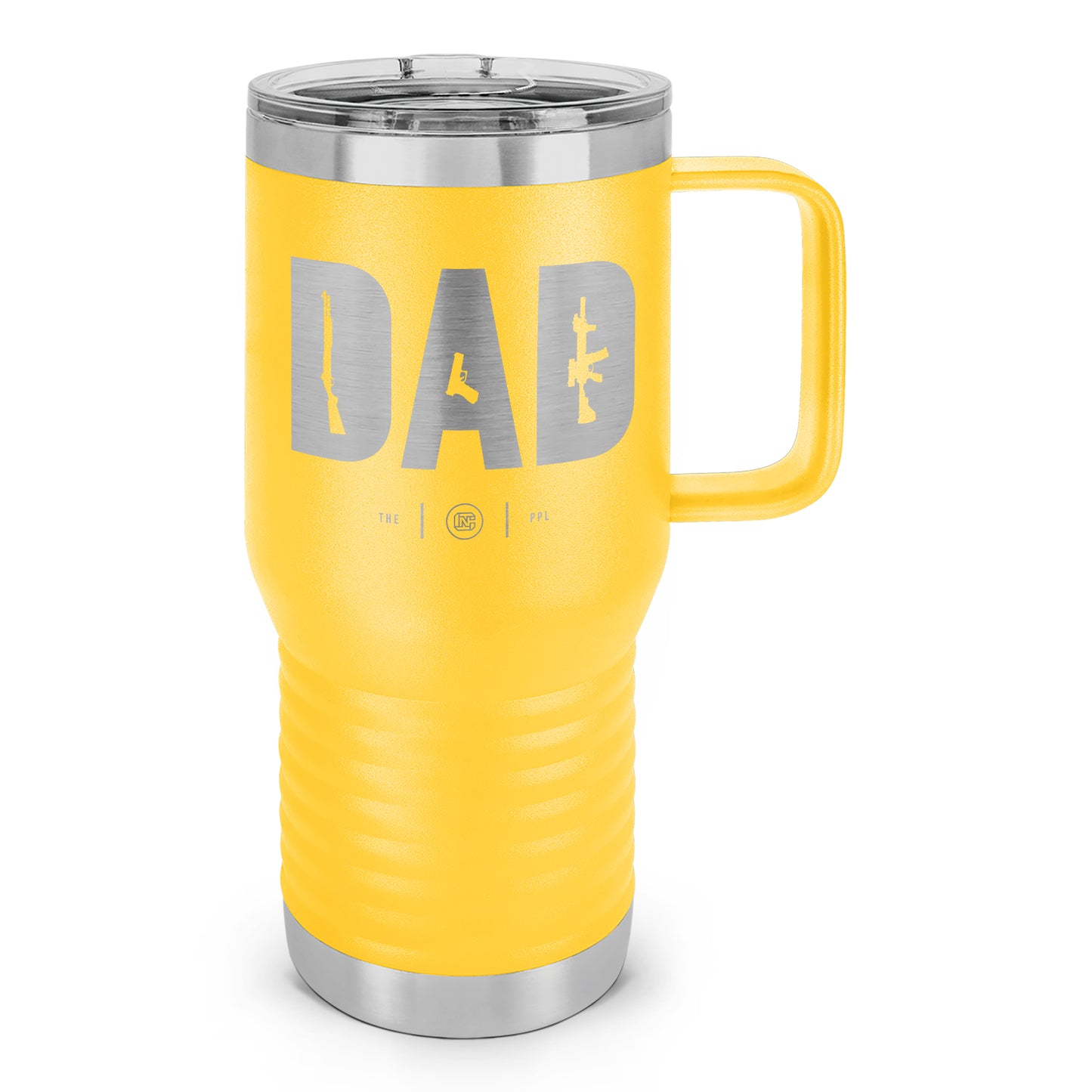 Dad Laser Etched 20oz Travel Mug