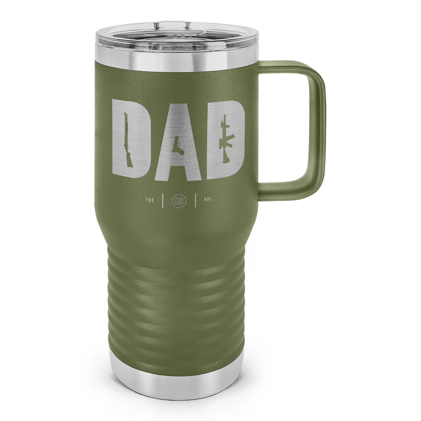 Dad Laser Etched 20oz Travel Mug