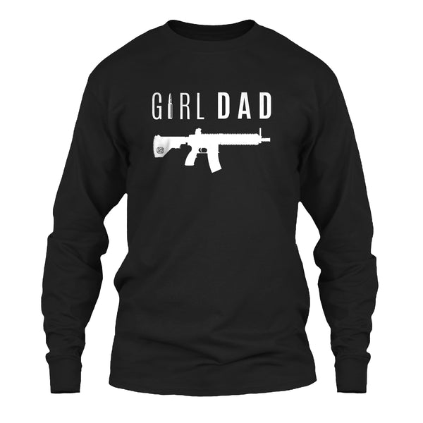 Gun-Owning Girl Dad V1 Long Sleeve