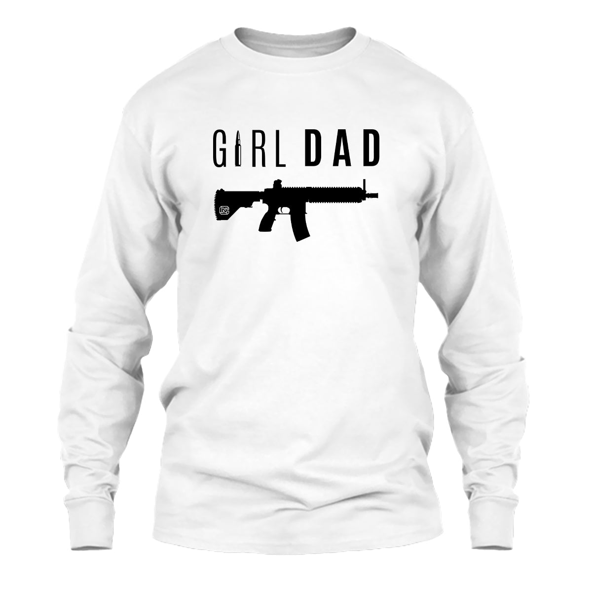 Gun-Owning Girl Dad V1 Long Sleeve