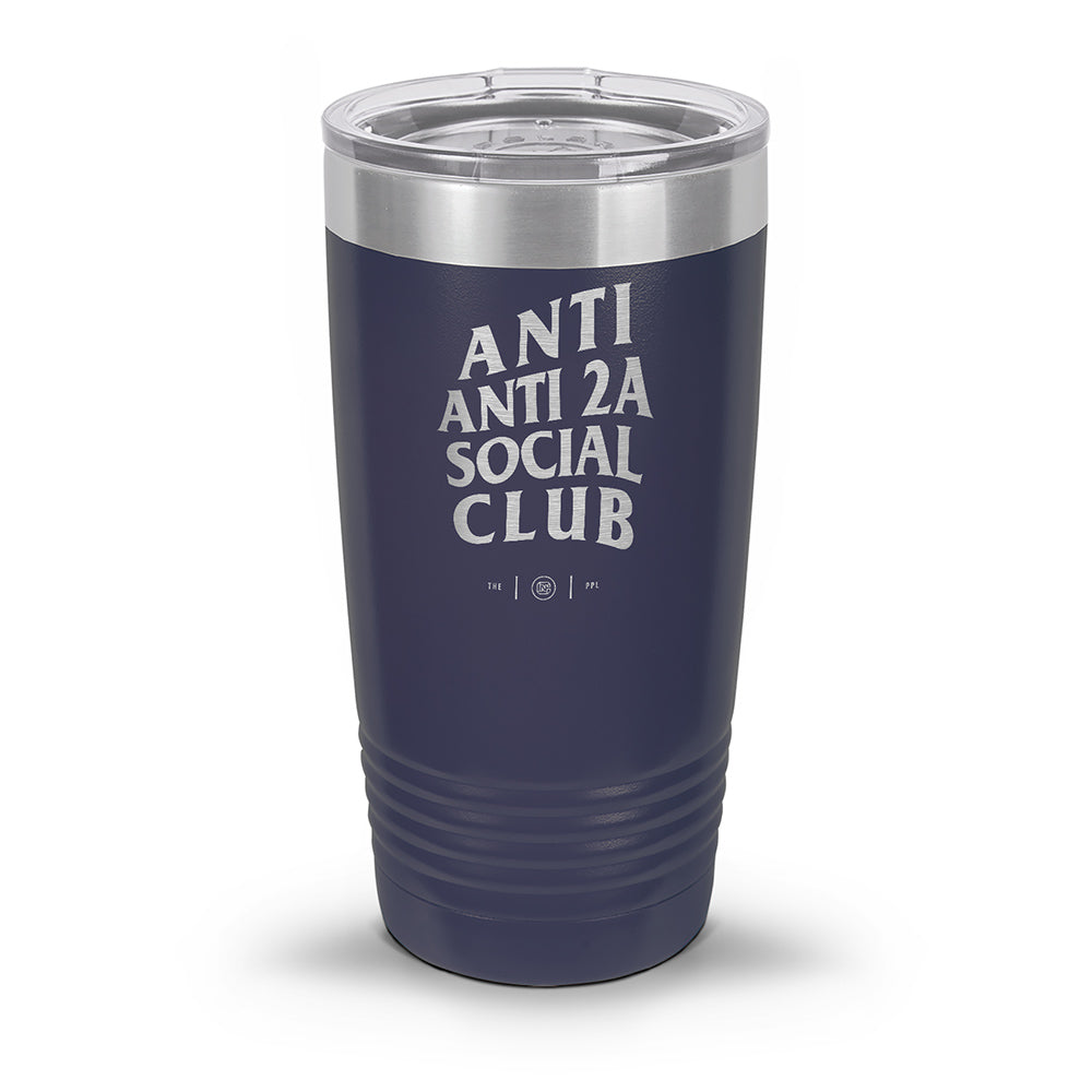 Anti Anti-2A Social Club Laser Etched 30oz/20oz Tumbler