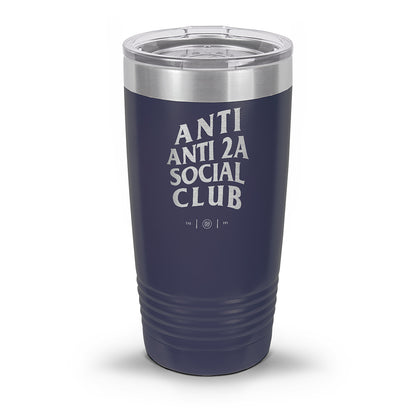 Anti Anti-2A Social Club Laser Etched 30oz/20oz Tumbler