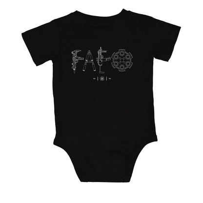 F Around & Find Out FAFO Detailed Onesie