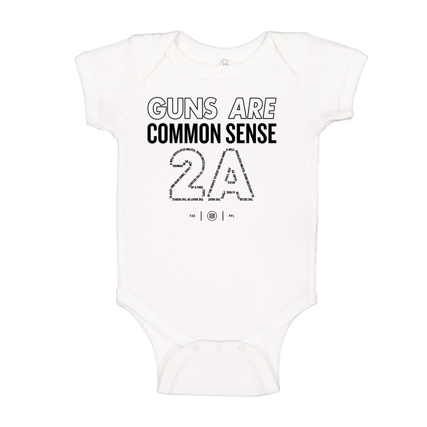 Guns Are Common Sense Shirt Onesie