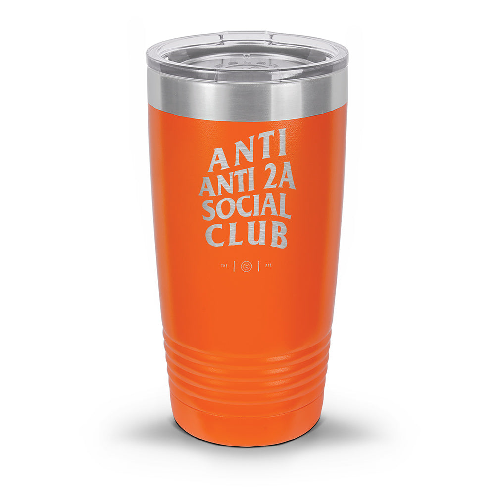 Anti Anti-2A Social Club Laser Etched 30oz/20oz Tumbler