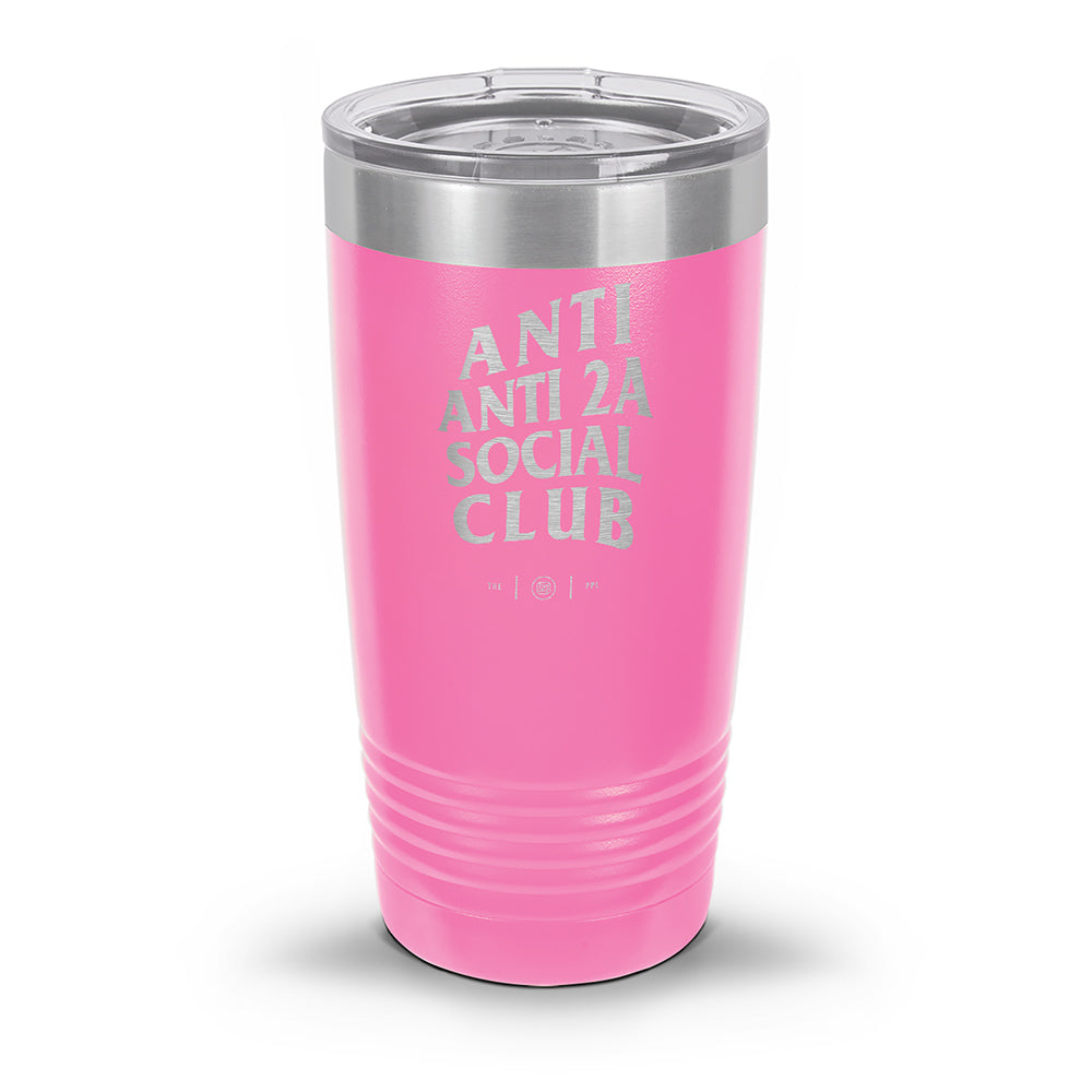 Anti Anti-2A Social Club Laser Etched 30oz/20oz Tumbler