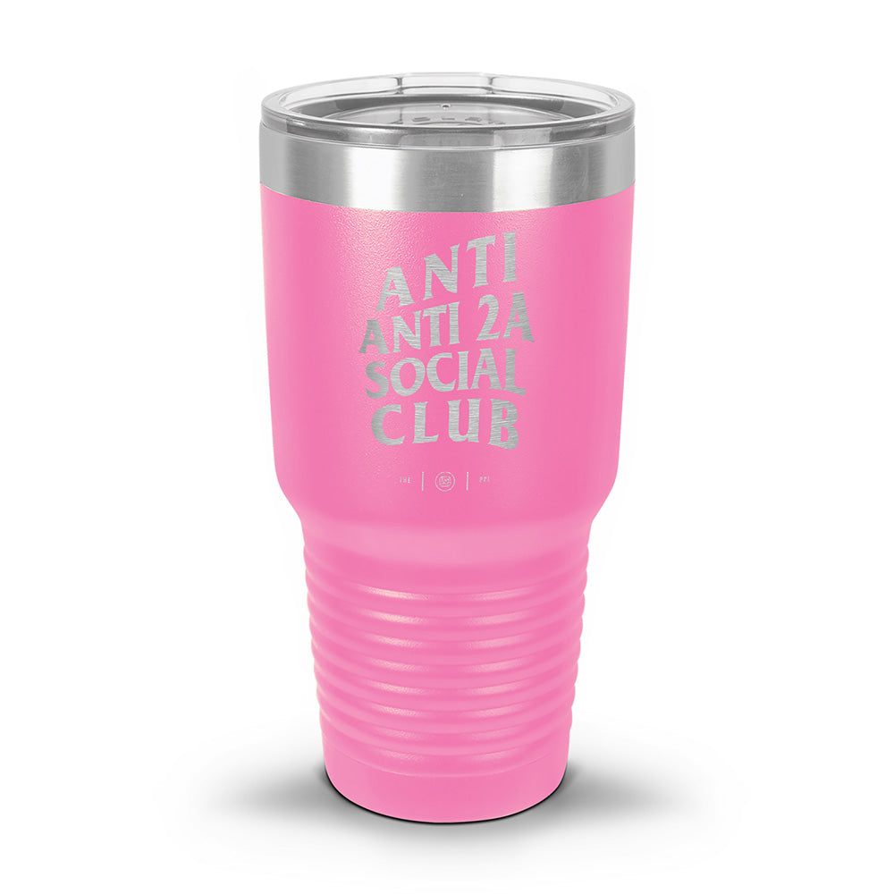 Anti Anti-2A Social Club Laser Etched 30oz/20oz Tumbler