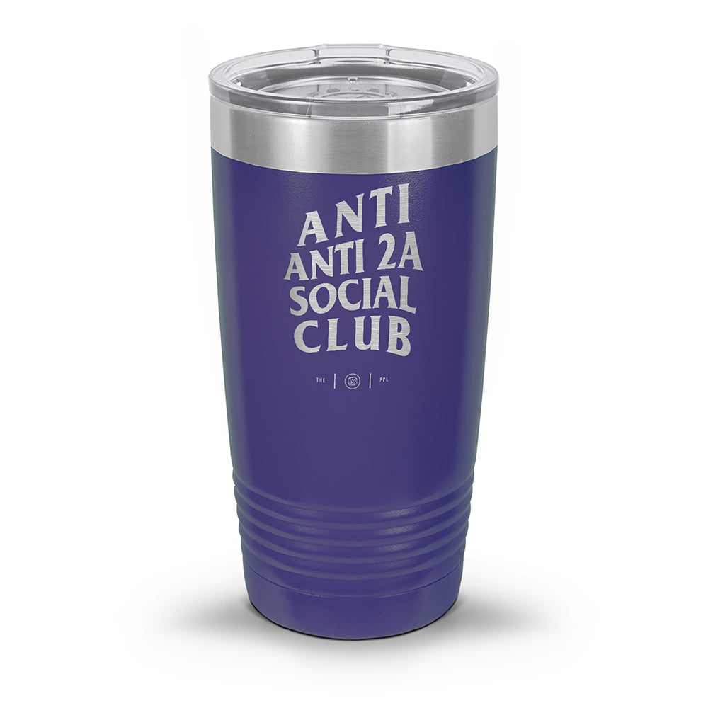 Anti Anti-2A Social Club Laser Etched 30oz/20oz Tumbler