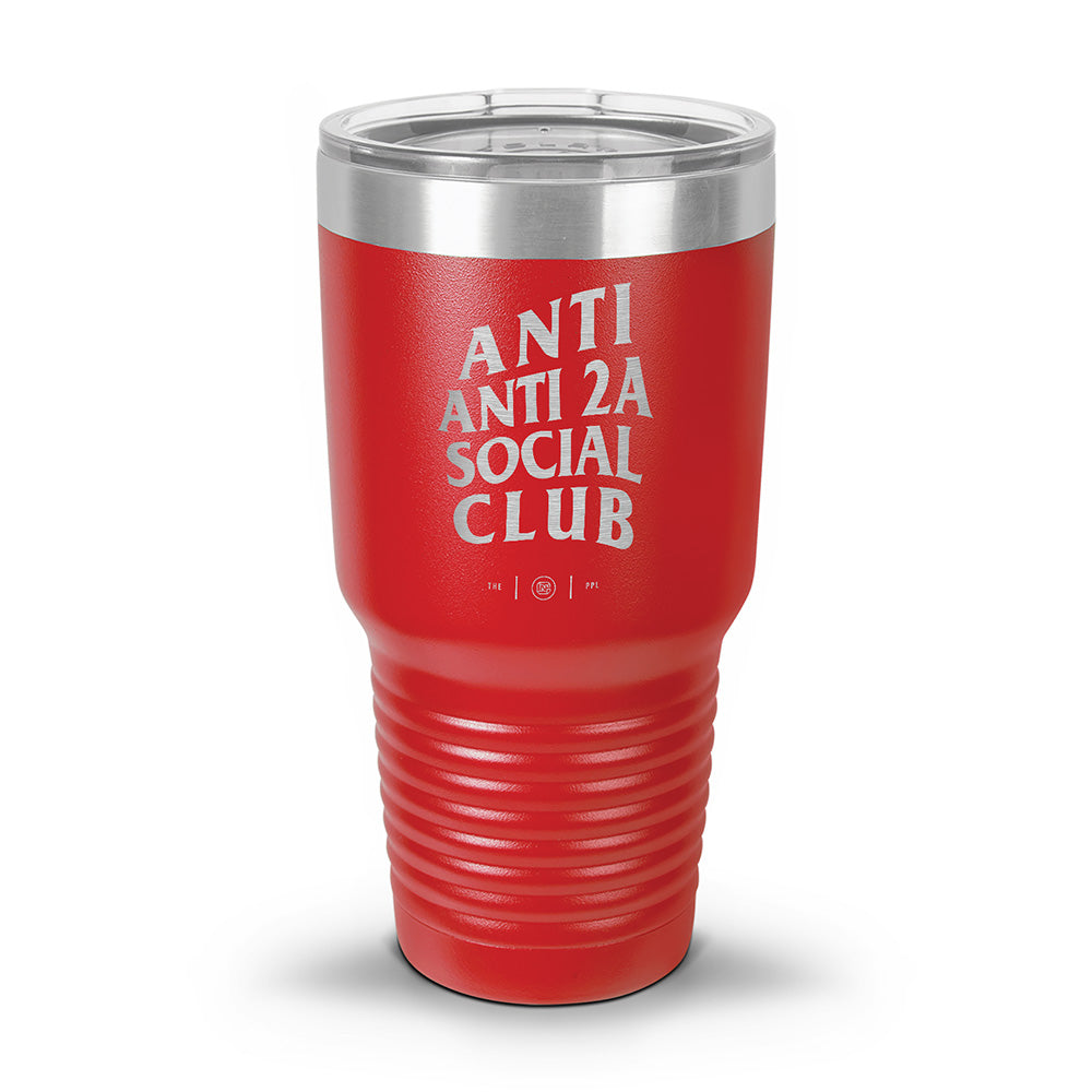 Anti Anti-2A Social Club Laser Etched 30oz/20oz Tumbler