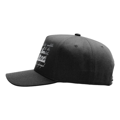 I Am The Militia Embroidered Five-Panel Champ Cap