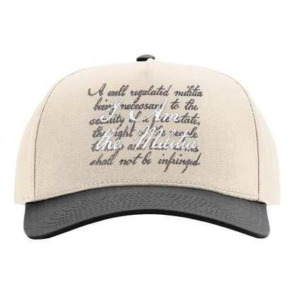 I Am The Militia Embroidered Five-Panel Champ Cap