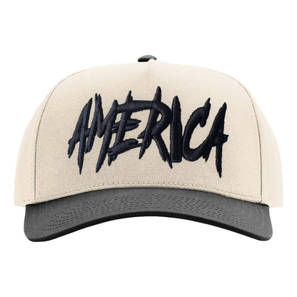 AMERICA Embroidered Five-Panel Champ Cap