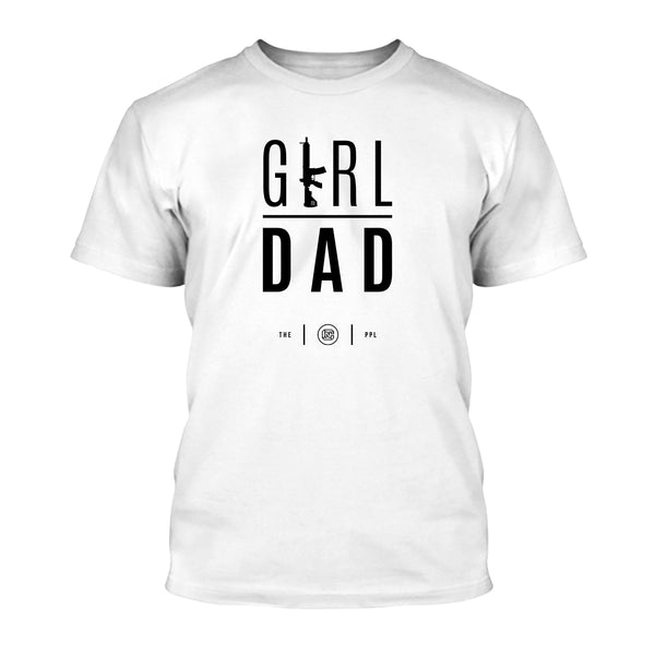 Isikel Gun-Owning Girl Dad V2 Shirt Large / White