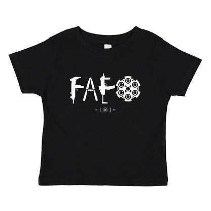 F Around & Find Out FAFO Toddler Tee