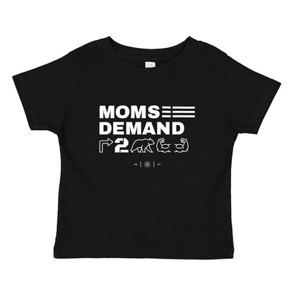 Moms Demand Right To Bear Arms Toddler Tee