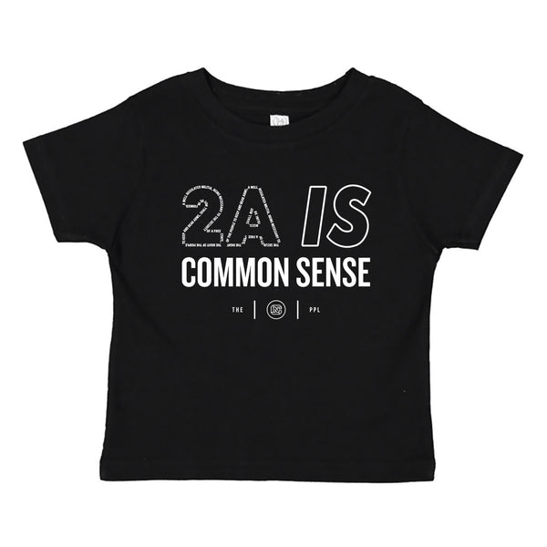 2A Is Common Sense Toddler Tee