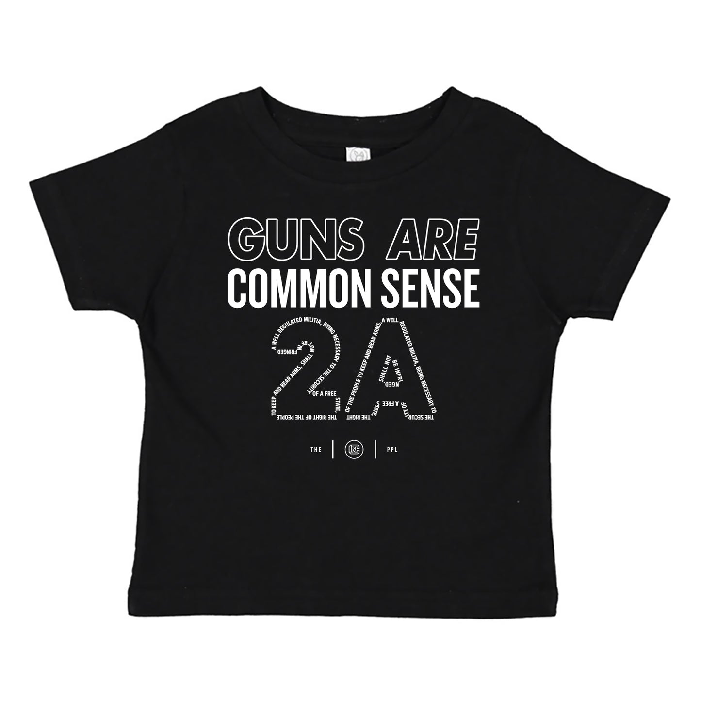 Guns Are Common Sense Toddler Tee