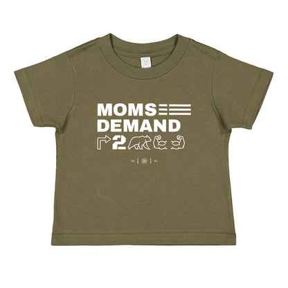 Moms Demand Right To Bear Arms Toddler Tee
