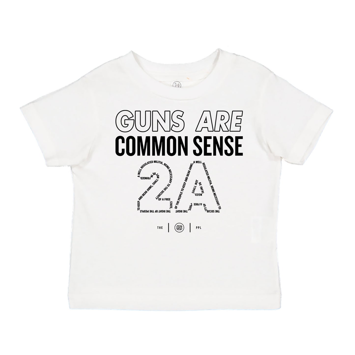 Guns Are Common Sense Toddler Tee